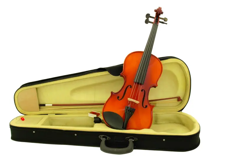 Dimavery Violin 4/4 m/bue i kasse 